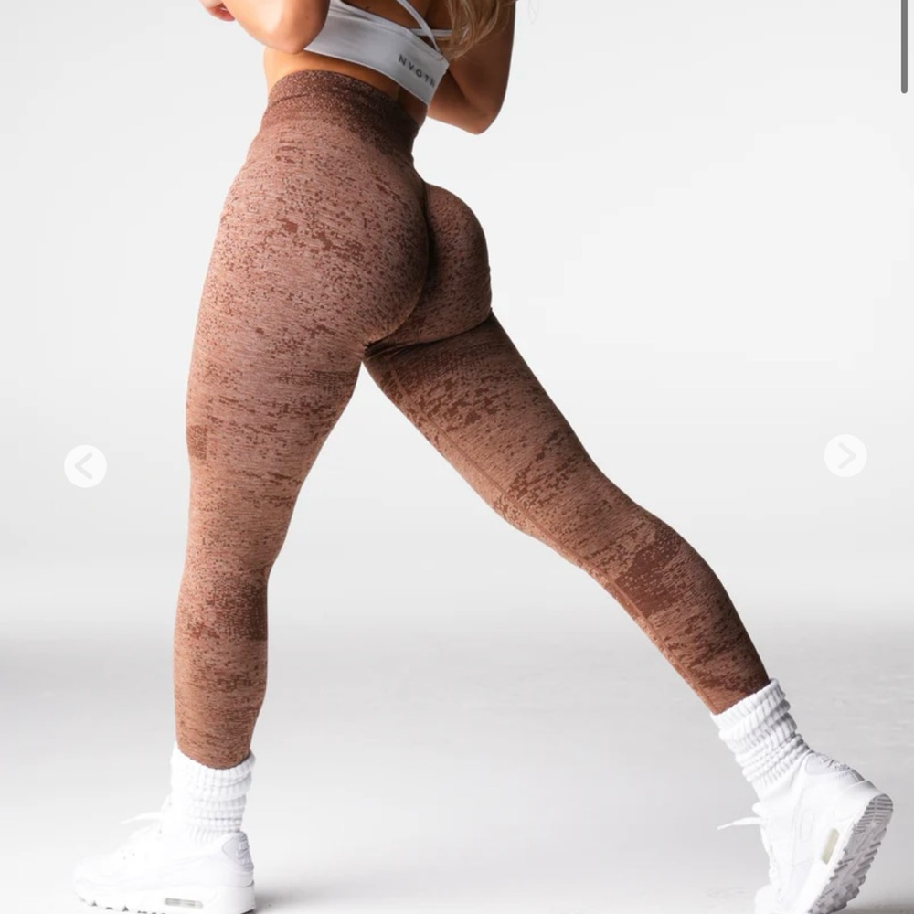 NVGTN Gingerbread Digital Seamless Leggings